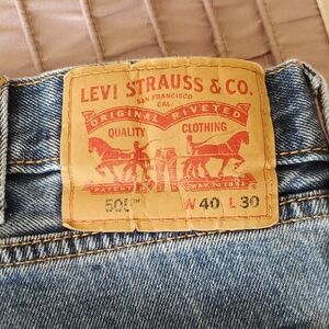 Levi's Classic 505 Denim Men's Jeans